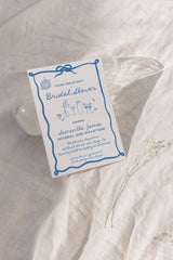 Hand Drawn Bridal Shower Invitation