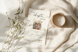 A New Chapter Baby Shower Invite