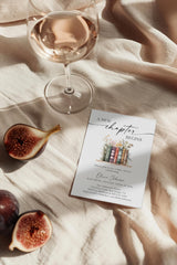 A New Chapter Baby Shower Invite