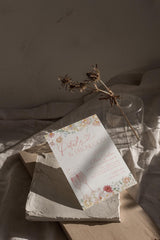Petals And Prosecco Bridal Shower Invite