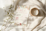 Petals And Prosecco Bridal Shower Invite