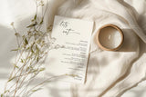 Lets Eat Minimalist Menu