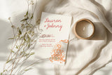 Champagne Tower Wedding Party Invitation