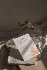 Champagne Tower Wedding Party Invitation