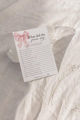 Coquette What Did the Groom Say Quote Game