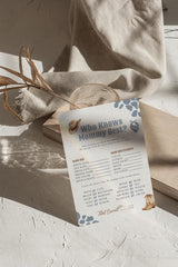 Cowboy Baby Shower Trivia Game
