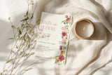 Baby In Bloom Wildflower Baby Shower Invite