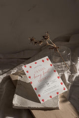 Berry First Birthday Invitation
