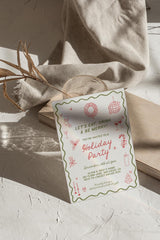 Holiday Christmas Party Invite
