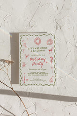 Holiday Christmas Party Invite