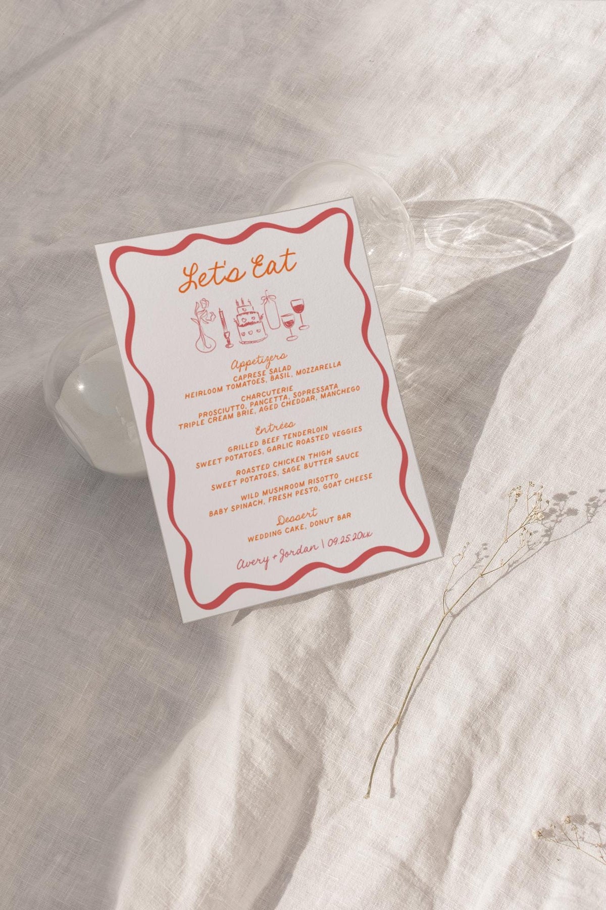 Lets Eat Wavy Menu