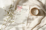 Coquette What Did the Groom Say Quote Game