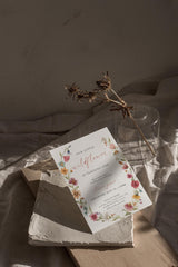 Our Little Wildflower Birthday Invitation