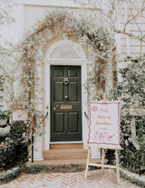Disco Ball Wedding Welcome Sign