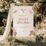 Rodeo Welcome Sign