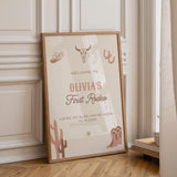 Rodeo Welcome Sign