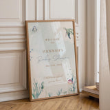Ocean Baby Shower Welcome Sign