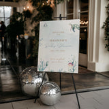 Ocean Baby Shower Welcome Sign