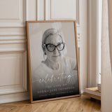 Memorial Photo Sign