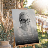 Memorial Photo Sign