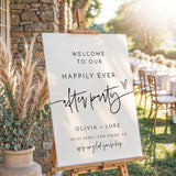 Happily Ever After Party Sign