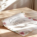 Wildflower Baby Shower Welcome Sign — Floral