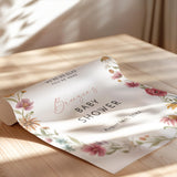 Watercolor Floral Welcome Sign — Garden