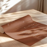 Terracotta Wedding Welcome Sign — Boho