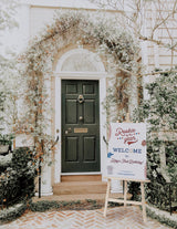 Baseball Welcome Sign