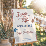 Baseball Welcome Sign