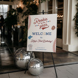 Baseball Welcome Sign