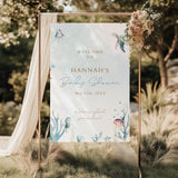 Ocean Baby Shower Welcome Sign