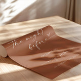 Terracotta Wedding Welcome Sign — Rehearsal Dinner (2)