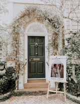 Personalized Photo Wedding Welcome Sign
