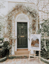 Arched Photo Wedding Welcome Sign
