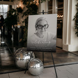 Memorial Photo Sign