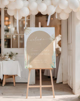 Desert Gender Reveal Welcome Sign