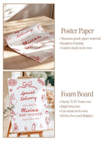 Special Delivery Baby Shower Invite - Pizza Welcome Italian Theme