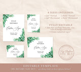 Tropical Custom Sign Template | Tropical Baby Shower Sign