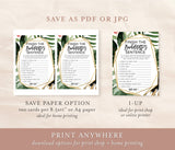 Tropical Bachelorette Game | Beach Bachelorette Party Game