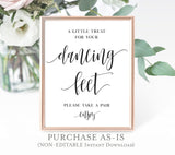 Dancing Shoes Sign | Dancing Feet Reception Sign