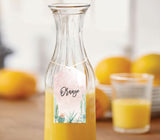 Mimosa Bar Juice Drink Tags Template | Fiesta Shower Tags