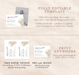 Editable Reception Invitation Template | Nothing Fancy, Just Love Invite