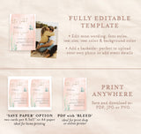 Fiesta Bridal Shower Editable Invitation Template | Southwestern Shower Invite