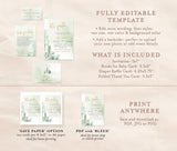 Editable Baby Shower Invitation Template Bundle | Fiesta Baby Shower
