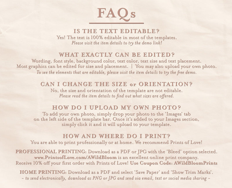 Minimalist Drink Menu Template | Printable Cocktail Menu – Wild Bloom Design Studio minimalist-drink-menu-template-printable-cocktail-menu-wild-bloom-design-studio