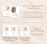 Photo Baby Announcement Card | Birth Announcement