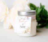 Pampas Grass Favor Tag Template | Pampas Grass Wedding Shower Favor Tags