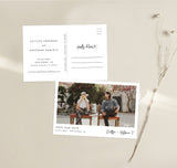 Save the Date Postcard Template | Photo Save the Date Template