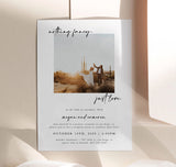 Photo Wedding Announcement | Photo Elopement Announcement